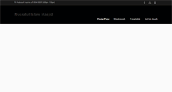 Desktop Screenshot of nusratulislam.org