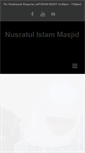 Mobile Screenshot of nusratulislam.org